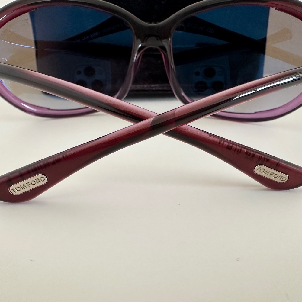 Tom Ford TF8 Jennifer Sunglasses - Purple 83F - Picture 10 of 15